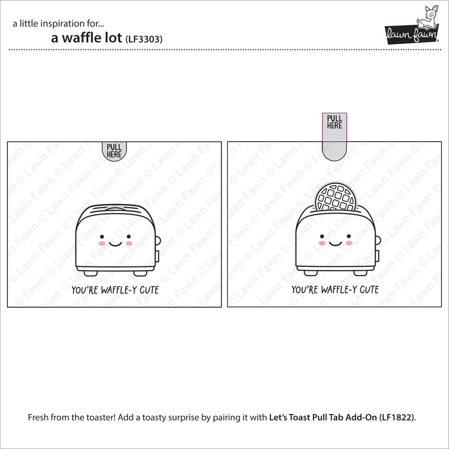 Lawn Fawn - A Waffle Lot Stamps
