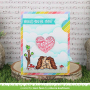 Lawn Fawn - Magic Iris Heart Add-On Dies