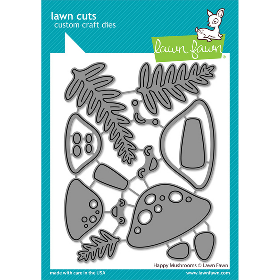 Lawn Fawn - Happy Mushrooms Dies