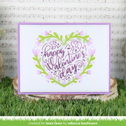 Lawn Fawn - Foiled Sentiments Happy Valentine's Day Hot Foil Plate