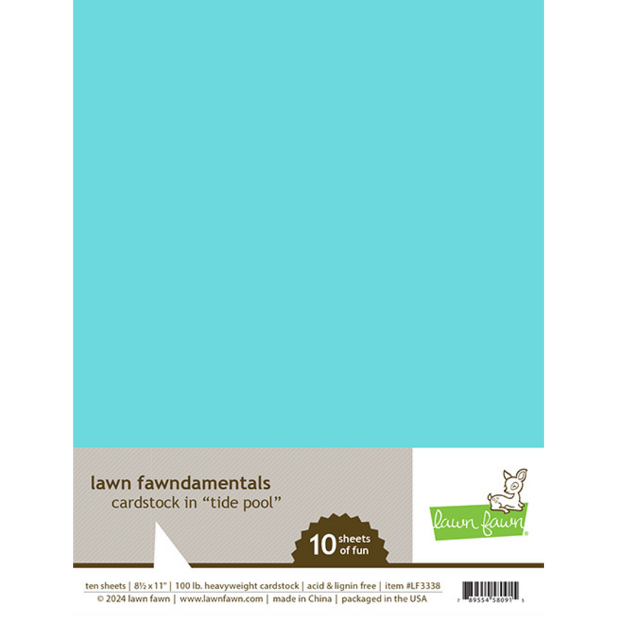 Lawn Fawn - Tide Pool Cardstock