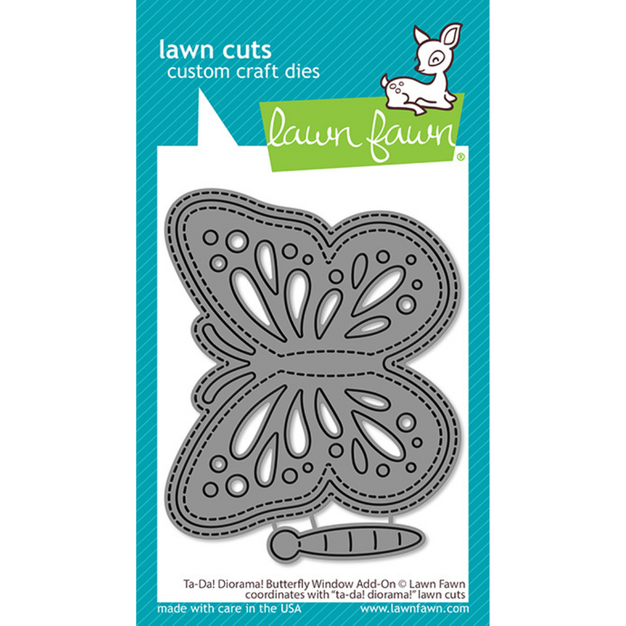 Lawn Fawn - Ta-Da! Diorama! Butterfly Window Add-On