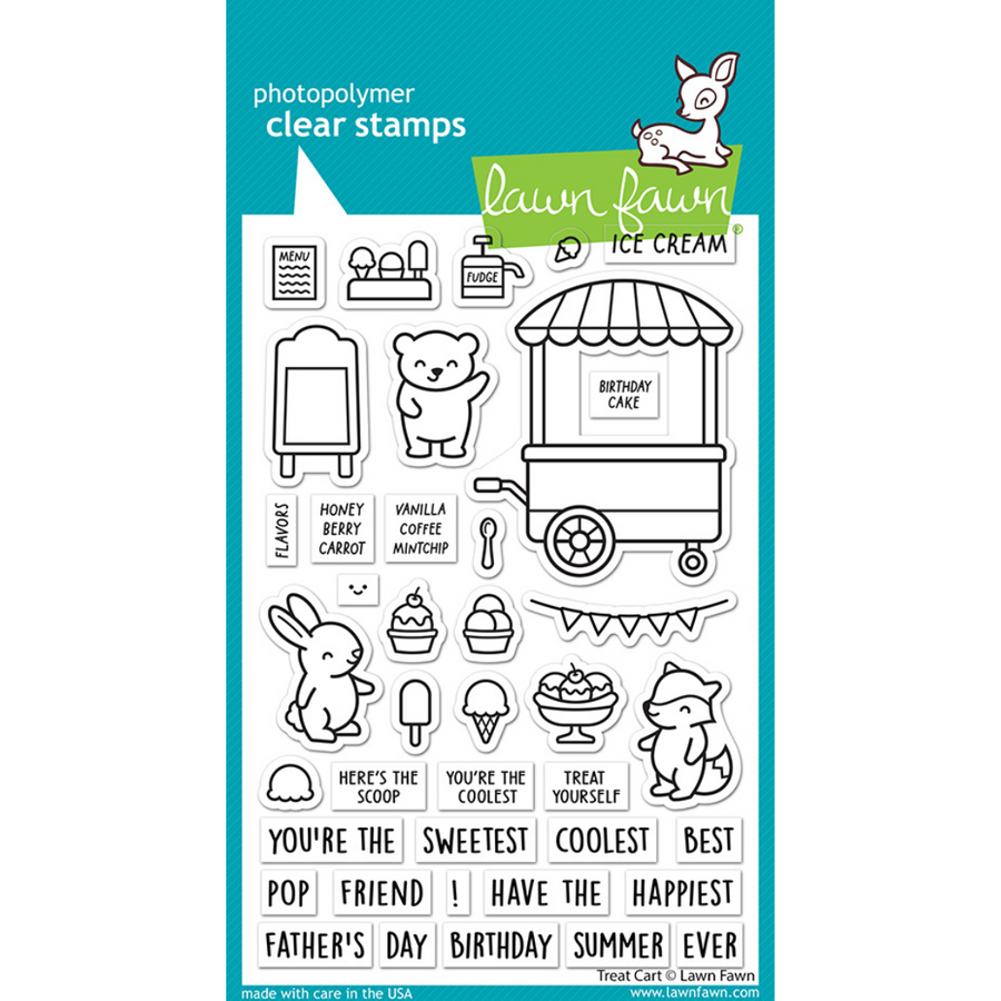 Lawn Fawn - Treat Cart Stamps