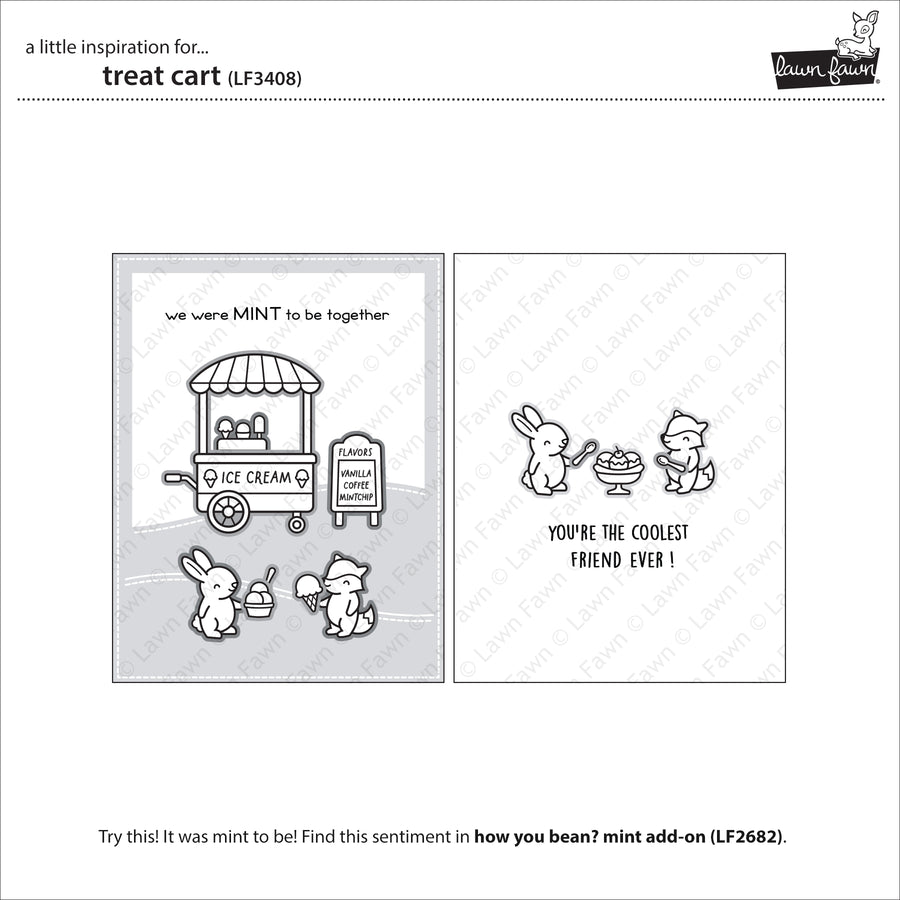 Lawn Fawn - Treat Cart Stamps