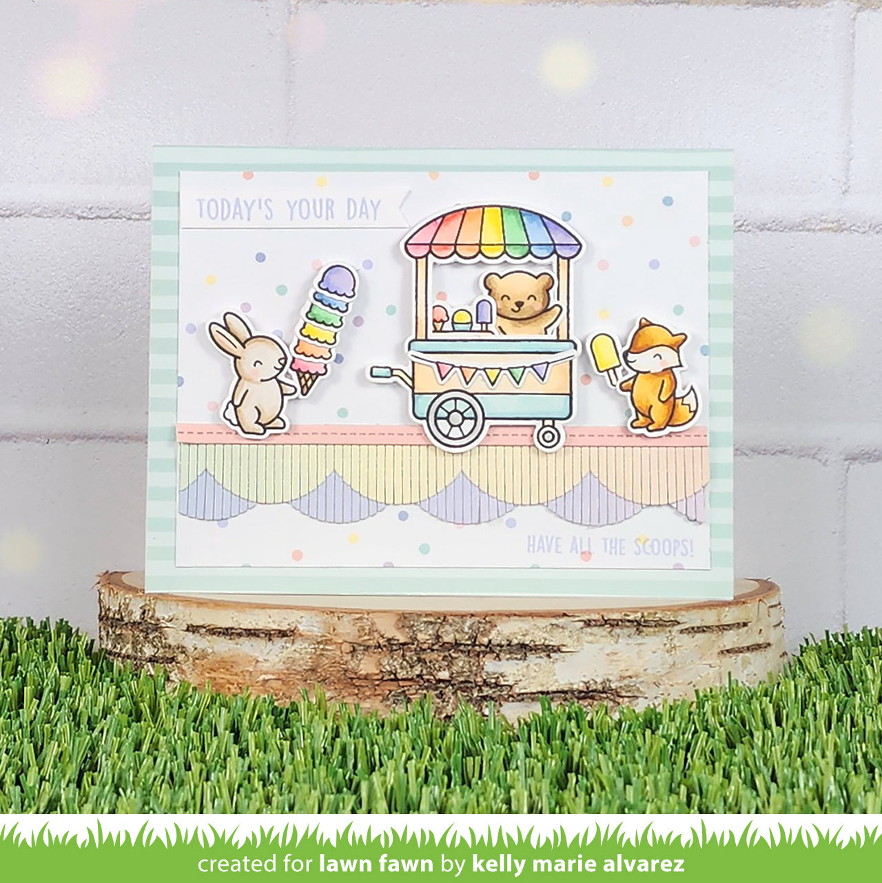 Lawn Fawn - Treat Cart Stamps