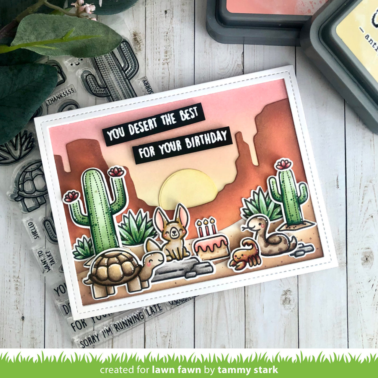 Lawn Fawn - Critters in the Desert Stamps