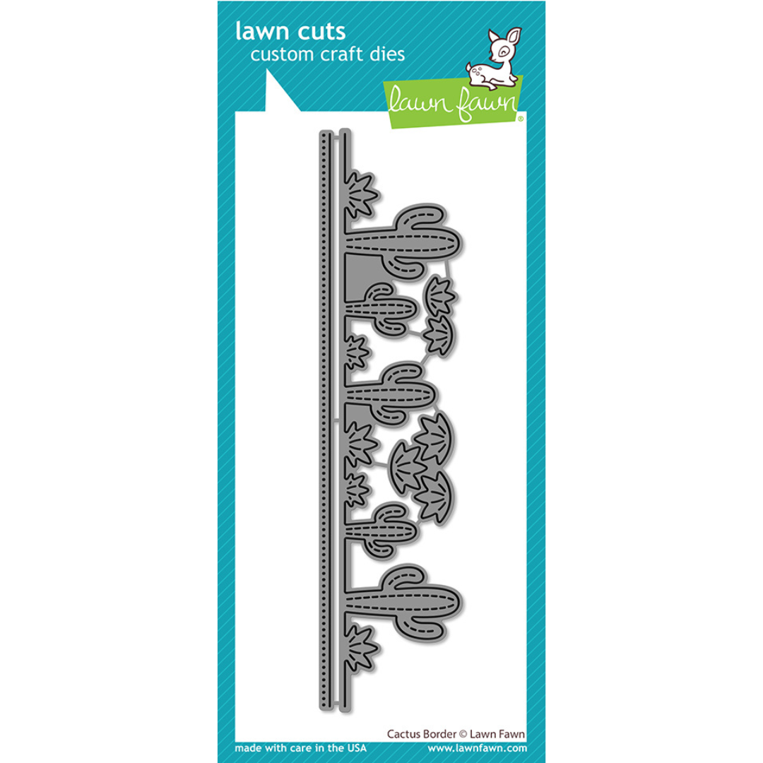 Lawn Fawn - Cactus Border Dies – 3 Wise Crafters