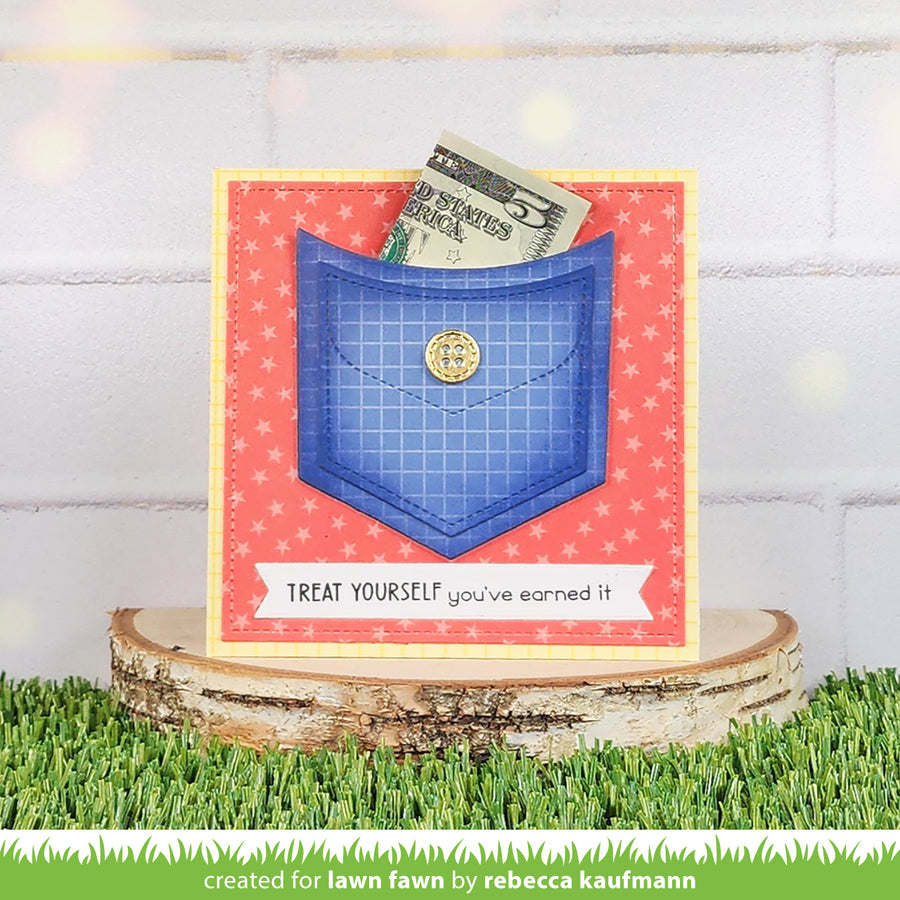 Lawn Fawn - Money Pocket Die