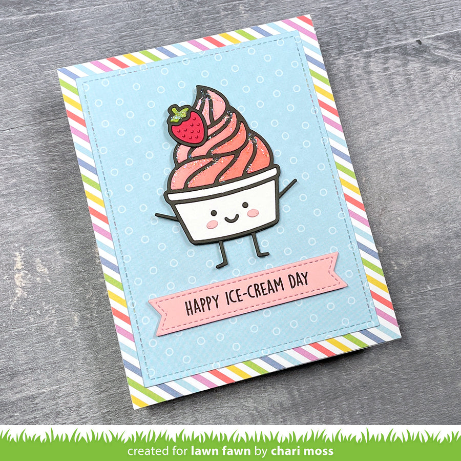 Lawn Fawn - Froyo Friend Dies