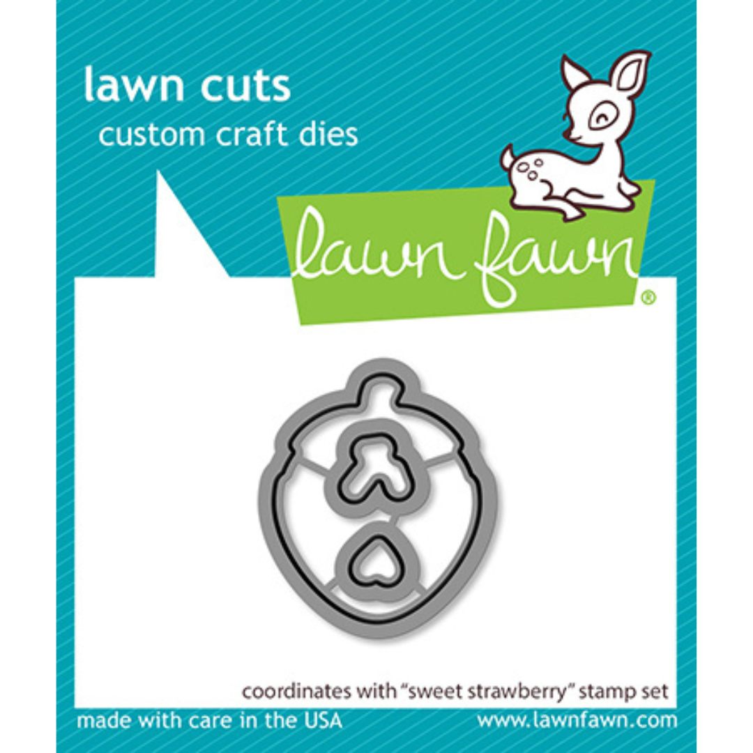 Lawn Fawn - Sweet Strawberry Dies