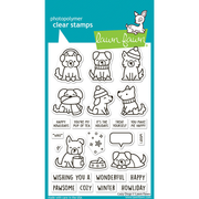 Lawn Fawn Cozy Dogs Stamps