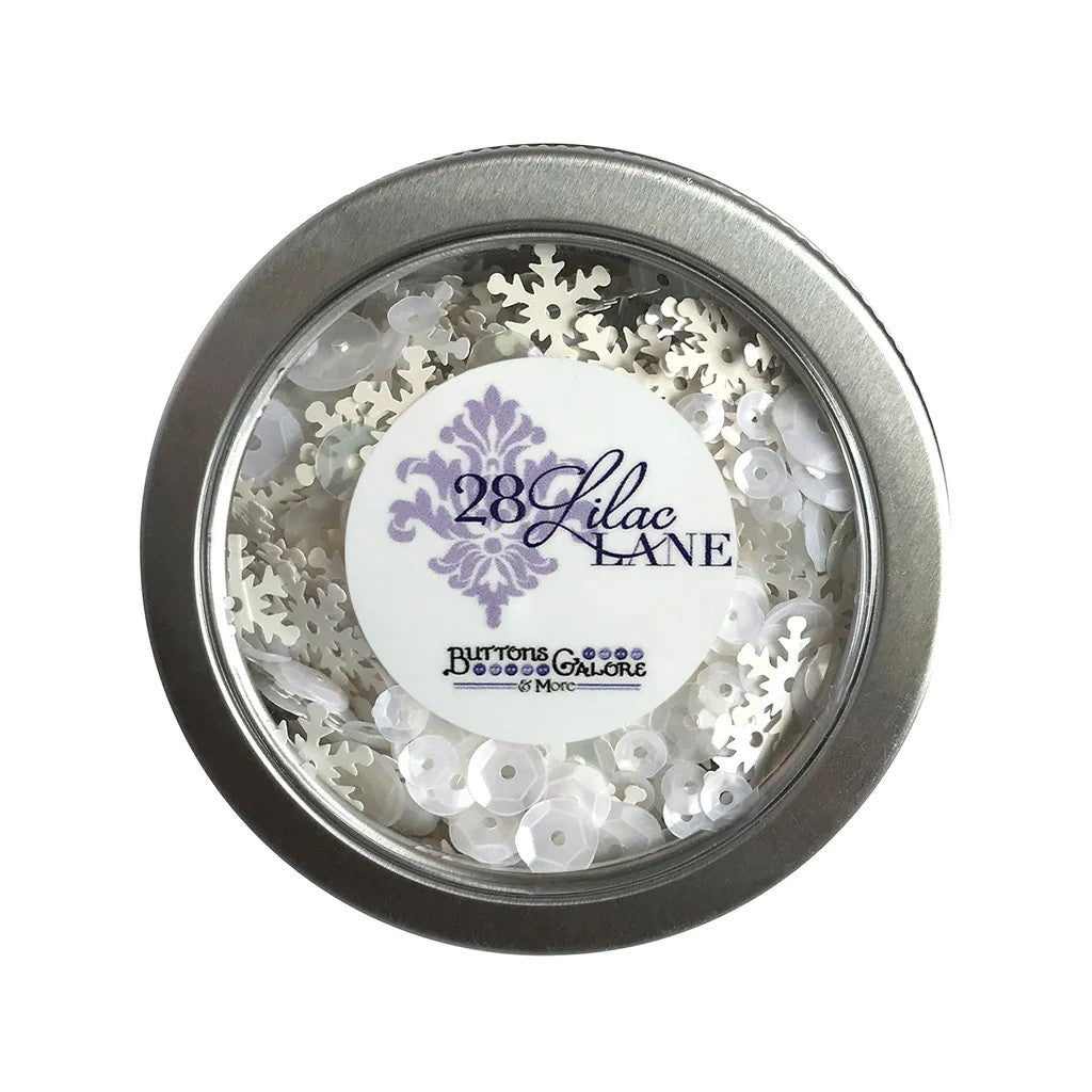 Buttons Galore & More - Blizzard (28 Lilac Lane tin)