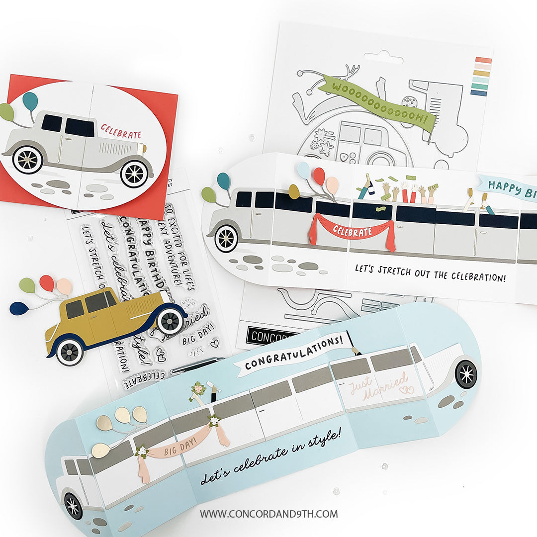 Concord & 9th - Limo Party Stamp Stamp