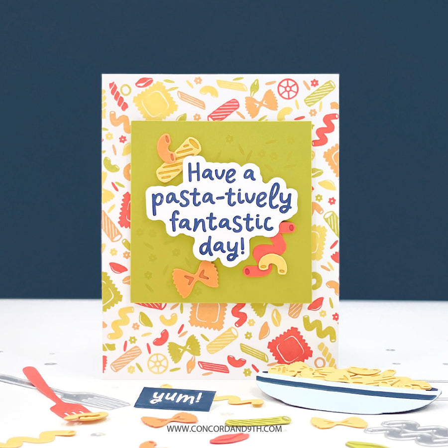 Concord & 9th - Lotsa Pasta Turnabout™ Stamp Set