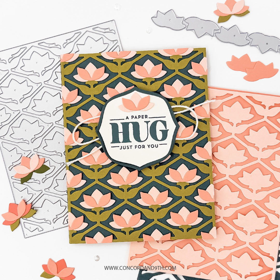 (PRE-ORDER) Concord & 9th - Lotus Card Front Dies