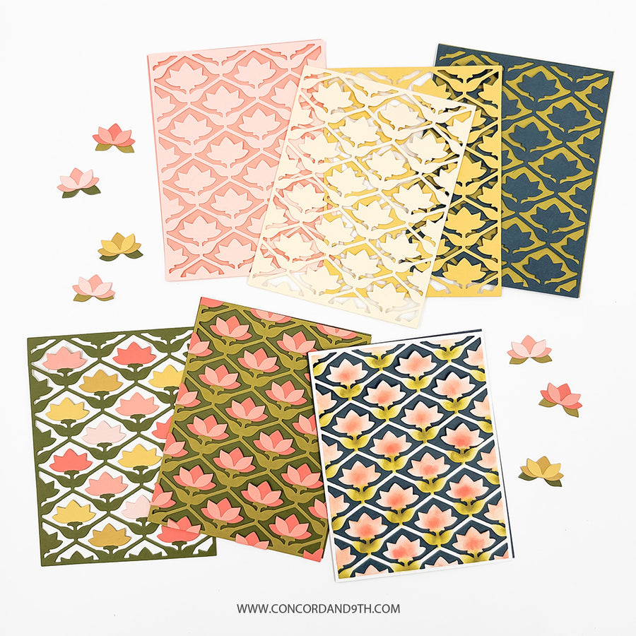 (PRE-ORDER) Concord & 9th - Lotus Card Front Dies