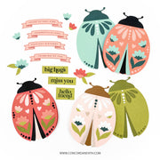 (PRE-ORDER) Concord & 9th - Lovely Ladybug Stamp Set