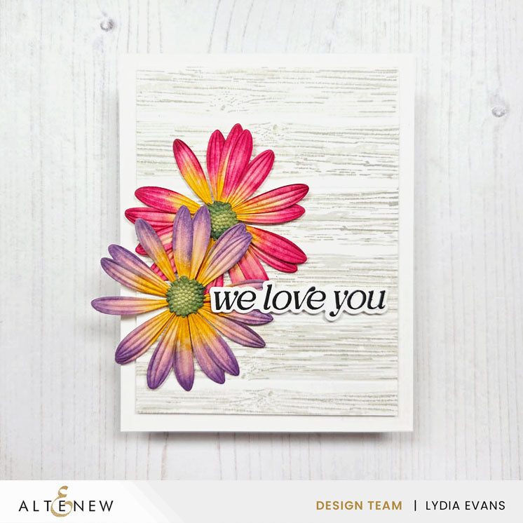 Altenew - Lush Botanicals: African Daisy 3D Embossing Folder & Die Set
