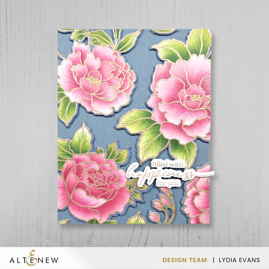 Altenew - Build-A-Garden: Blossoming Trio & Add-on Die Bundle