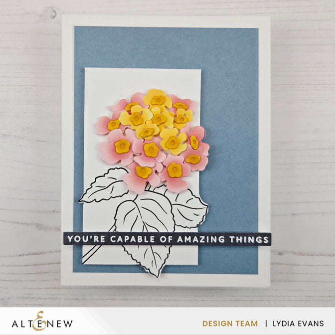 Altenew - Mini Delight: Blooming Lantana Stamp & Die Set