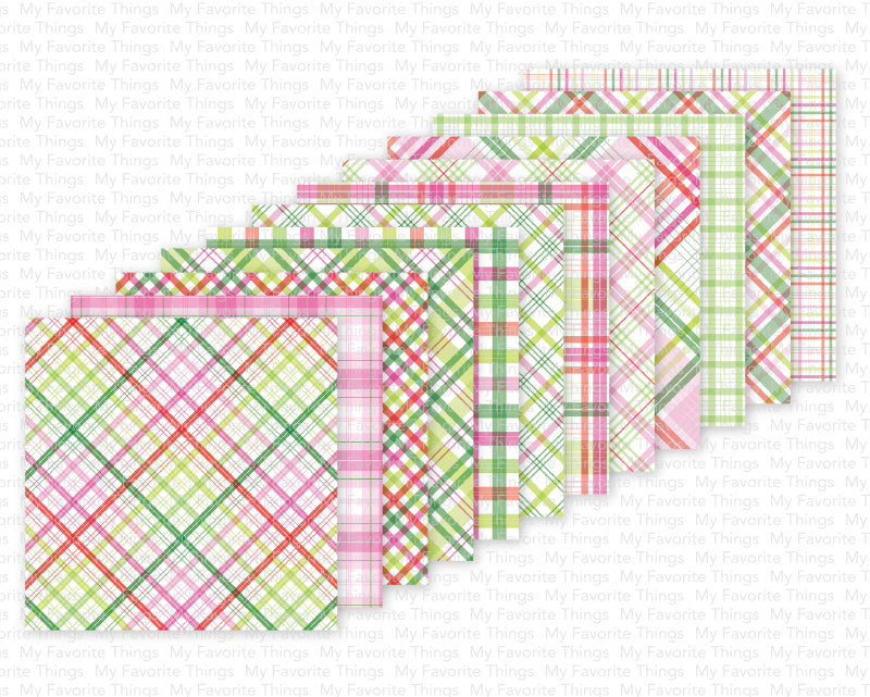 My Favorite Things - Holiday Plaid Paper Pad