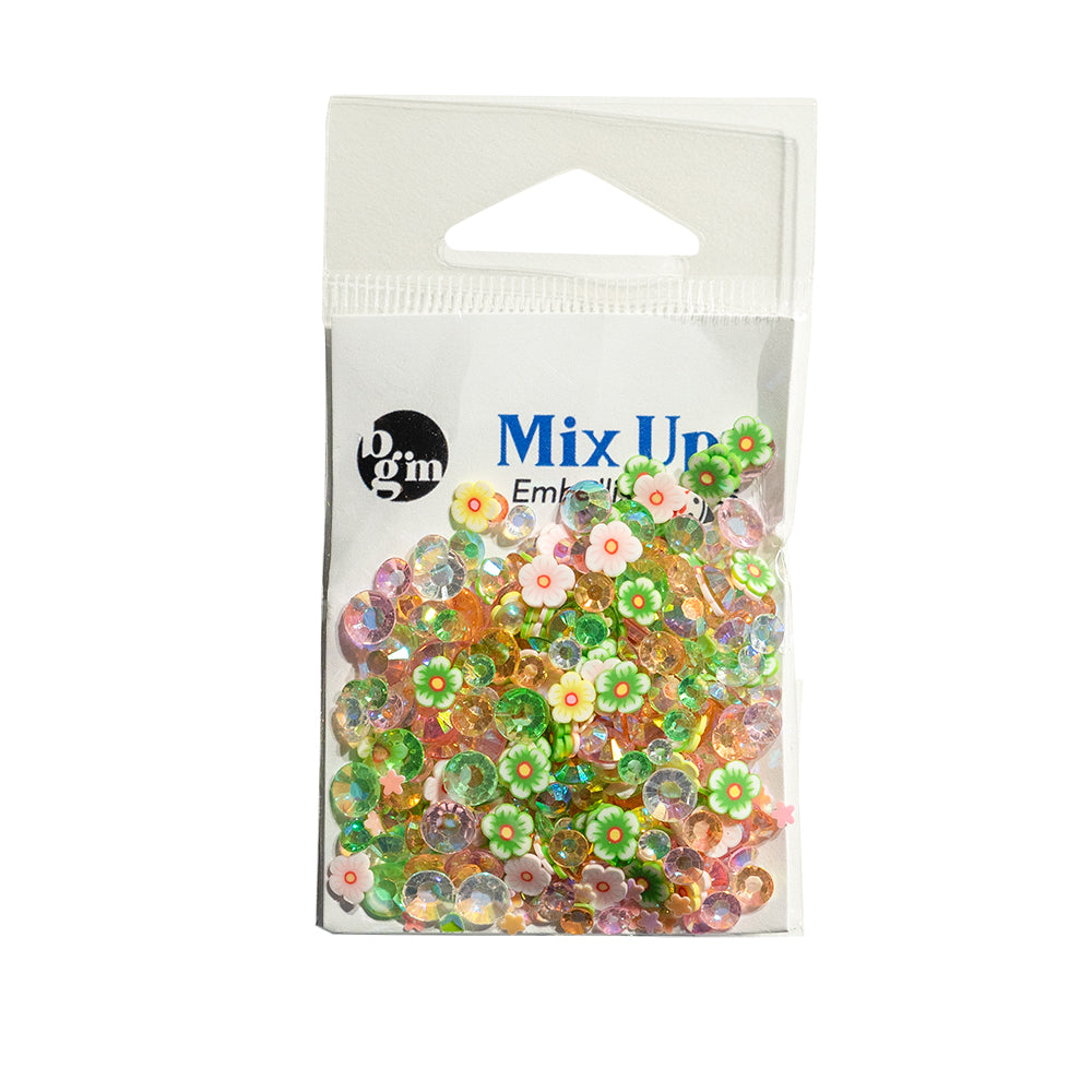 Buttons Galore & More - Spring Florals MixUpz
