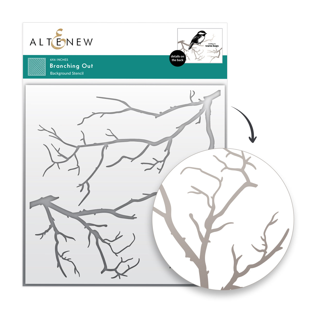 Altenew - Branching Out Stencil