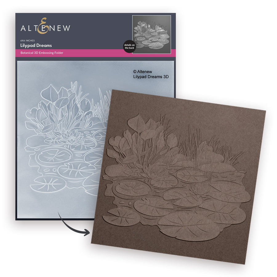 Altenew - Lilypad Dreams Embossing Folder