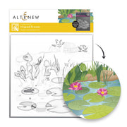 Altenew - Lilypad Dreams Simple Coloring Stencil Set (3 in 1)