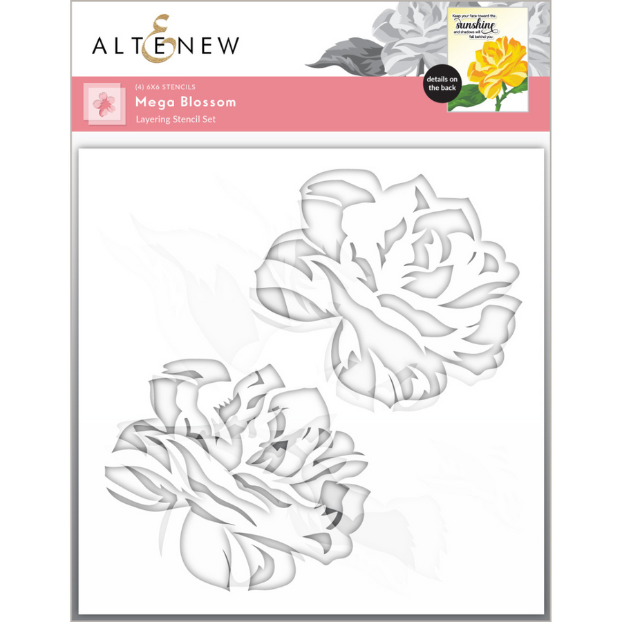 Altenew - Mega Blossom Stencil Set (4 in 1)