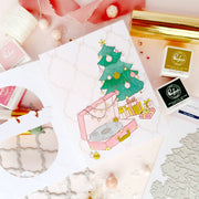 Pinkfresh Studio - Interlaced Quatrefoil Press Plate