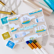 Pinkfresh Studio - Message in a Bottle Press Plates