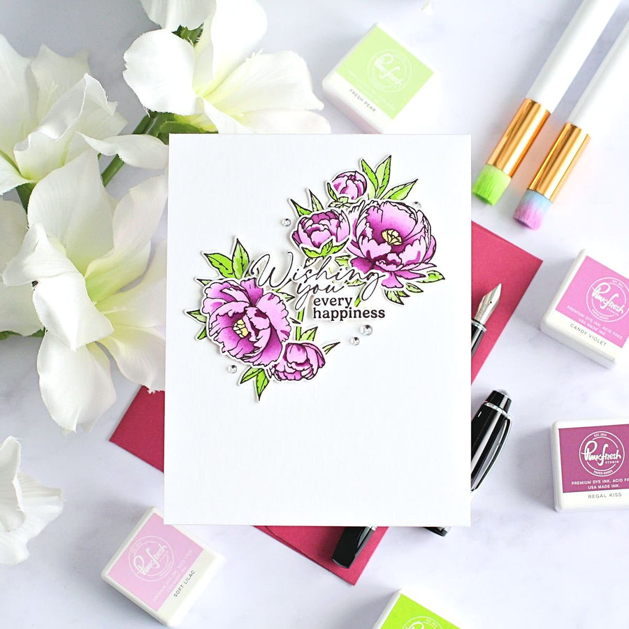 Pinkfresh Studio - Blushing Blooms Stencils