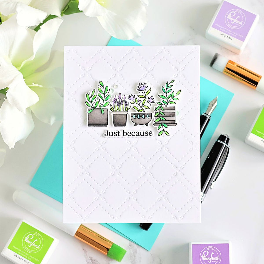 Pinkfresh Studio - Flower Market Stencils