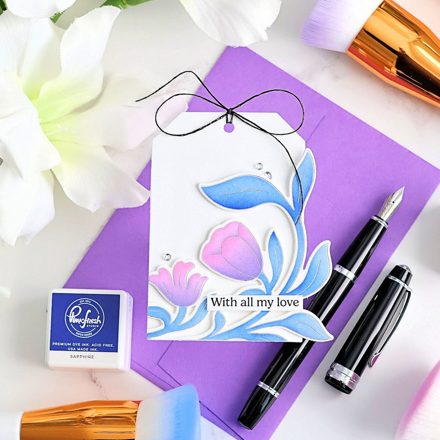 Pinkfresh Studio - Moonlit Blooms Stencils