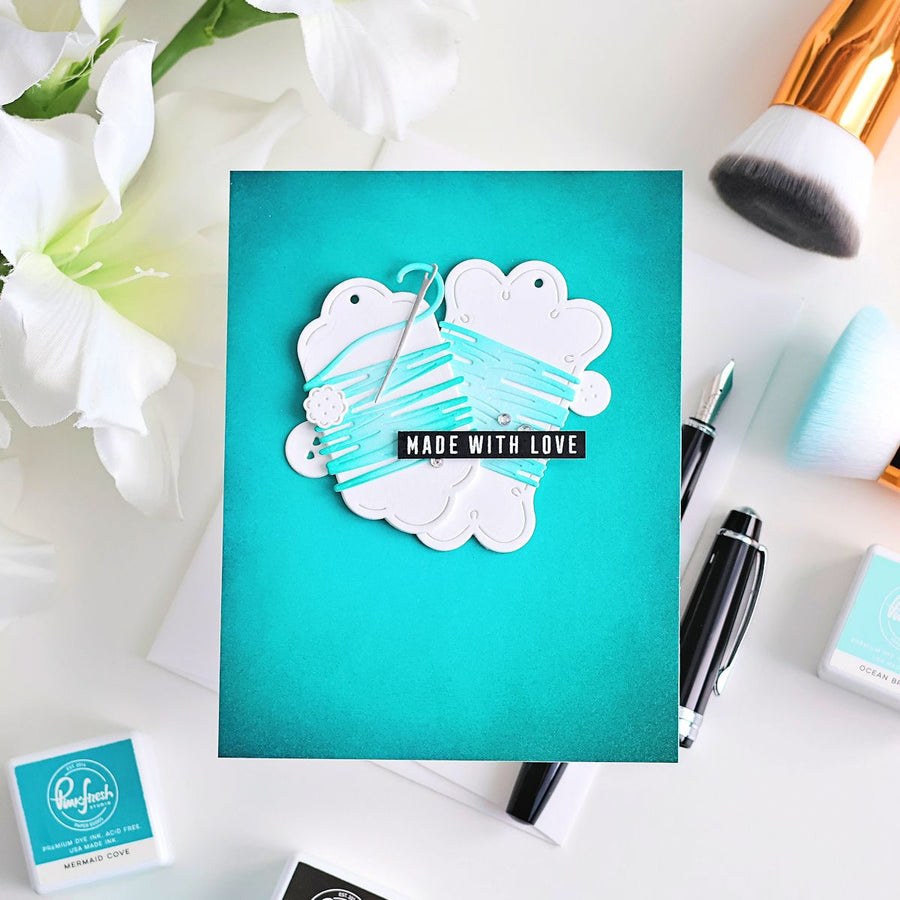 Pinkfresh Studio - The Stitch Edit: Heartmade Details Stamps
