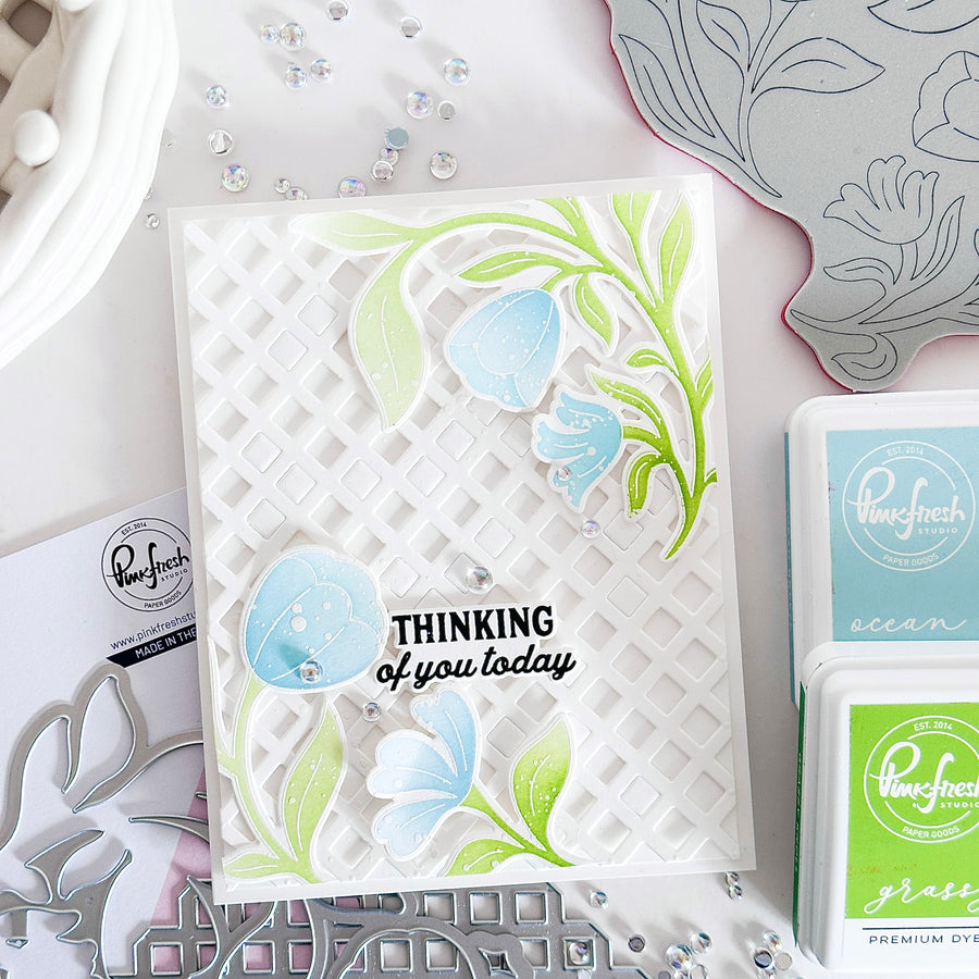 Pinkfresh Studio - Moonlit Blooms Stencils