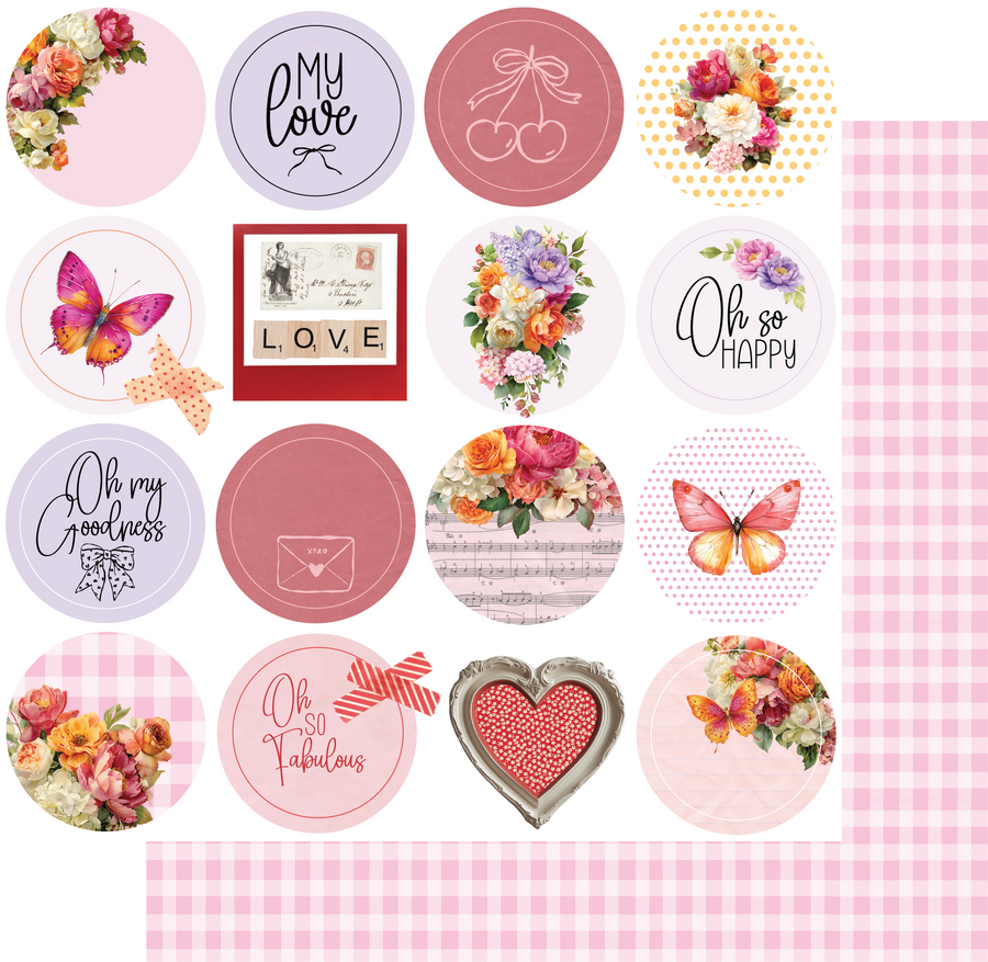 Uniquely Creative - Oh Happy Days Paper (Oh So Lovely Collection)
