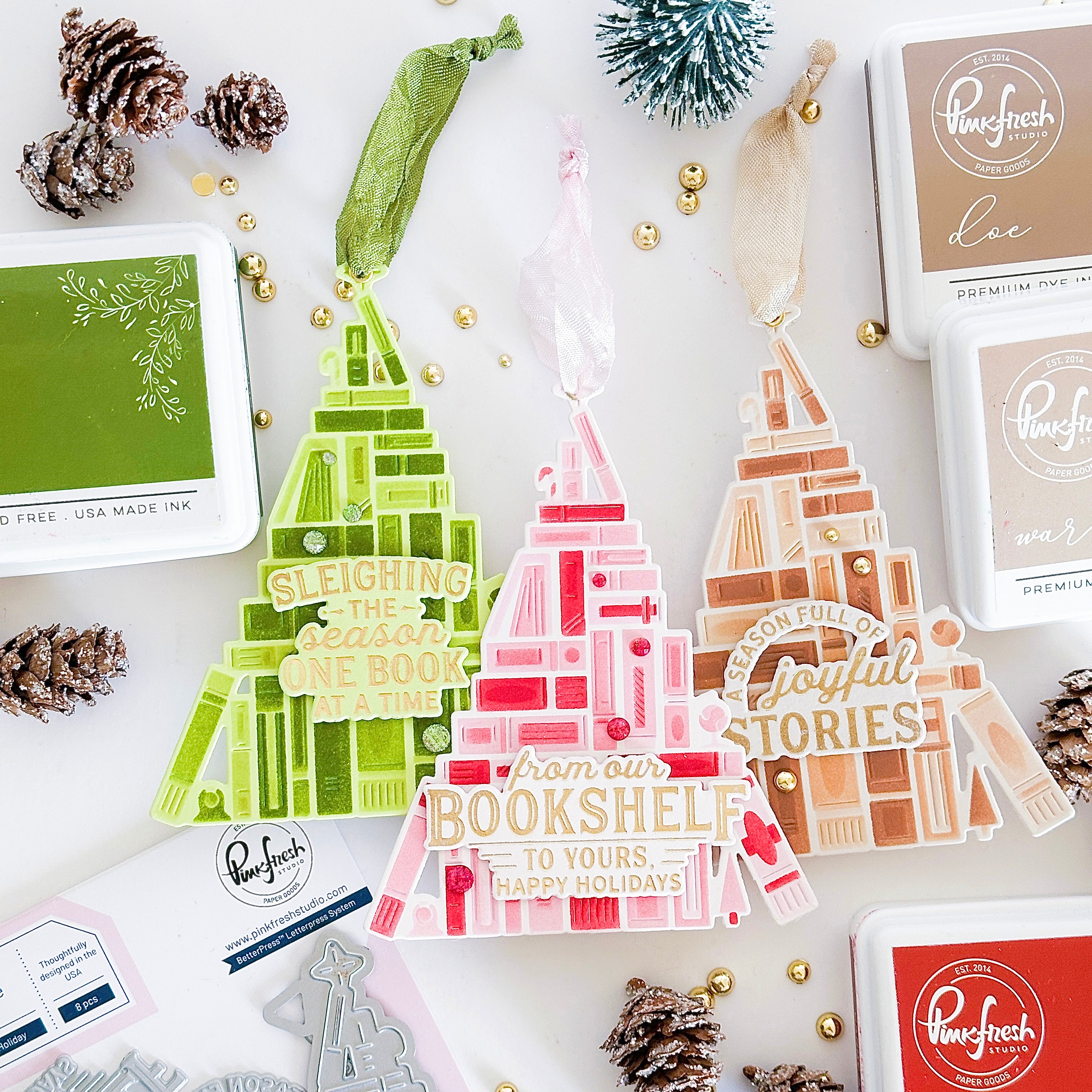Pinkfresh Studio - Tree of Tales Stencils