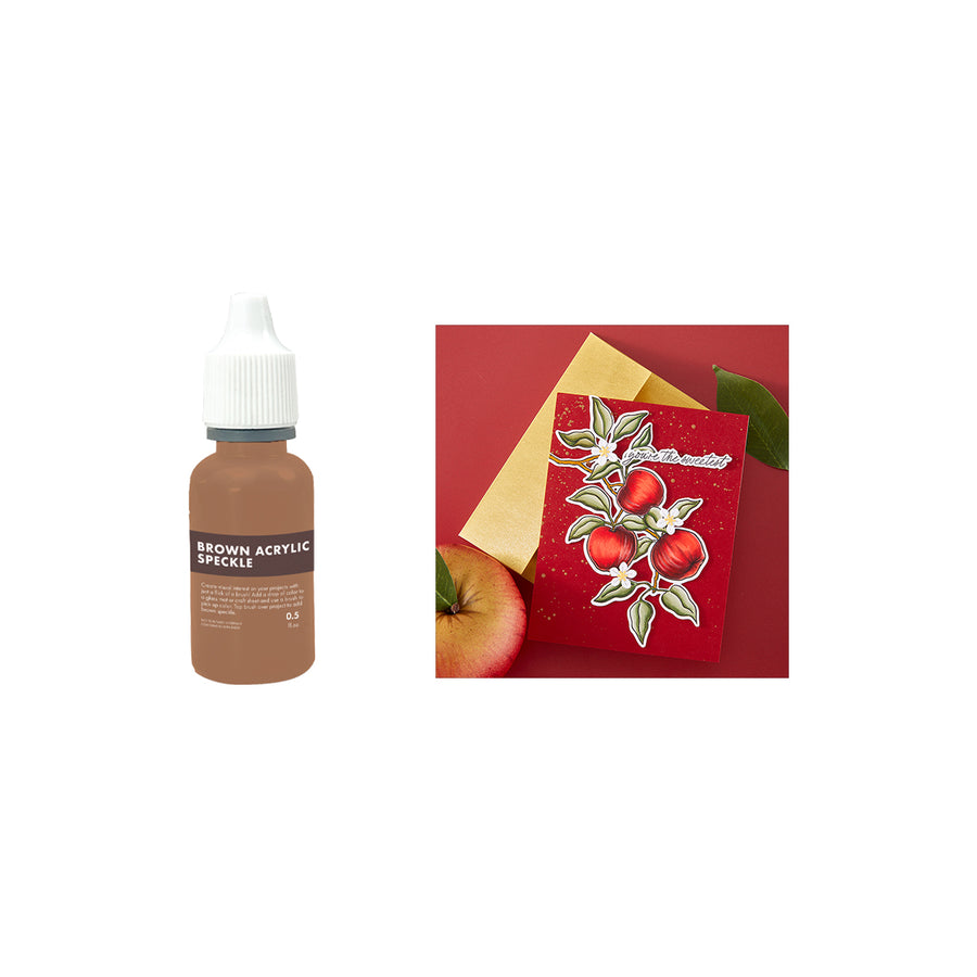 Hero Arts - Hero Arts Brown Acrylic Speckle Ink