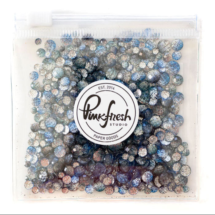 Pinkfresh Studio Ombre Glitter Drops: Starry Sky