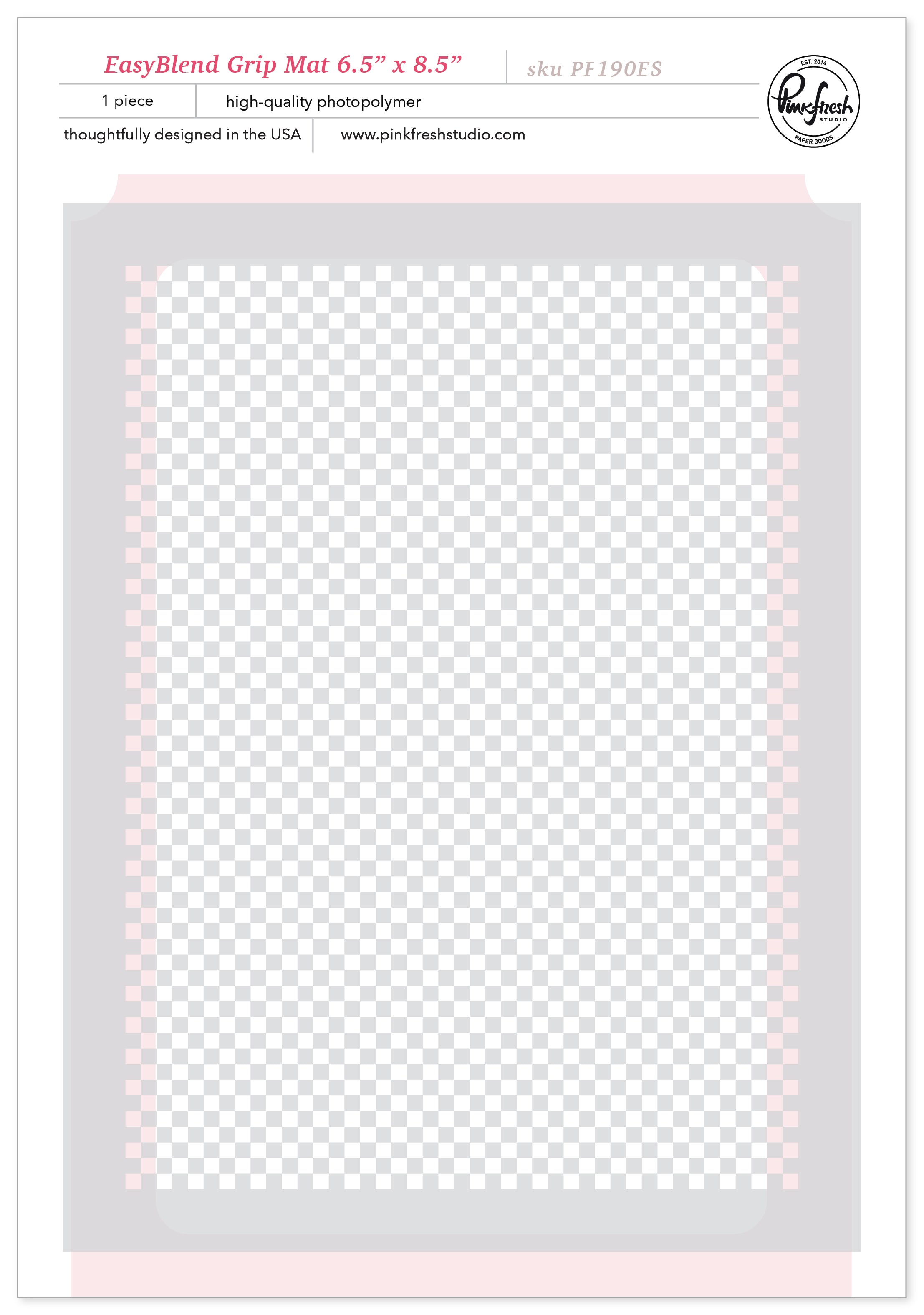 Pinkfresh Studio EasyBlend Grip Mat 6.5" x 8.5"