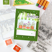 Pinkfresh Studio - Flower Market Stencils