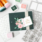 Pinkfresh Studio - Heartfelt Chapters Dies