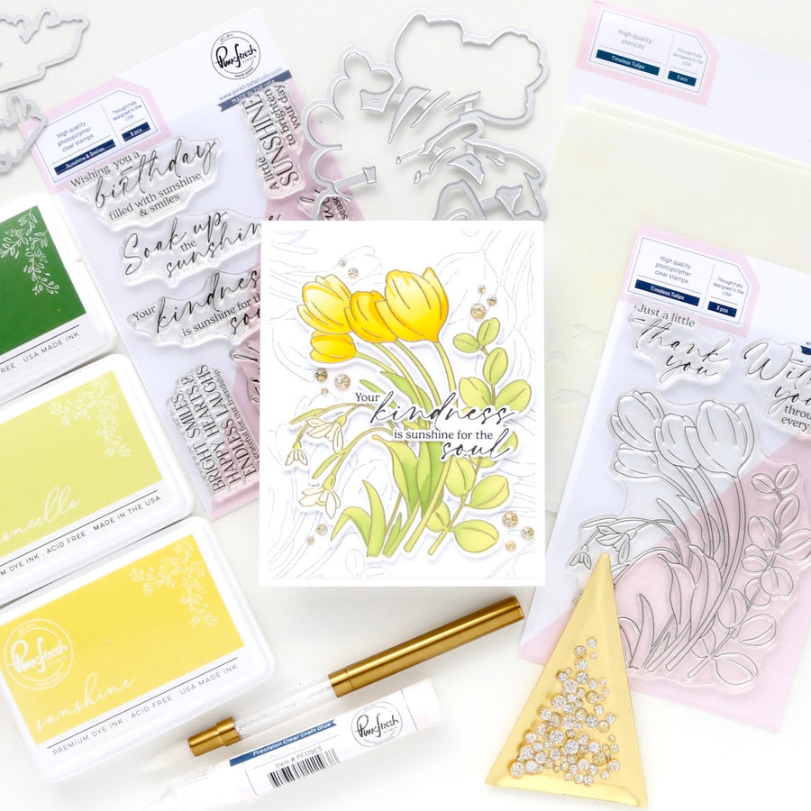 Pinkfresh Studio - Timeless Tulips Stamps