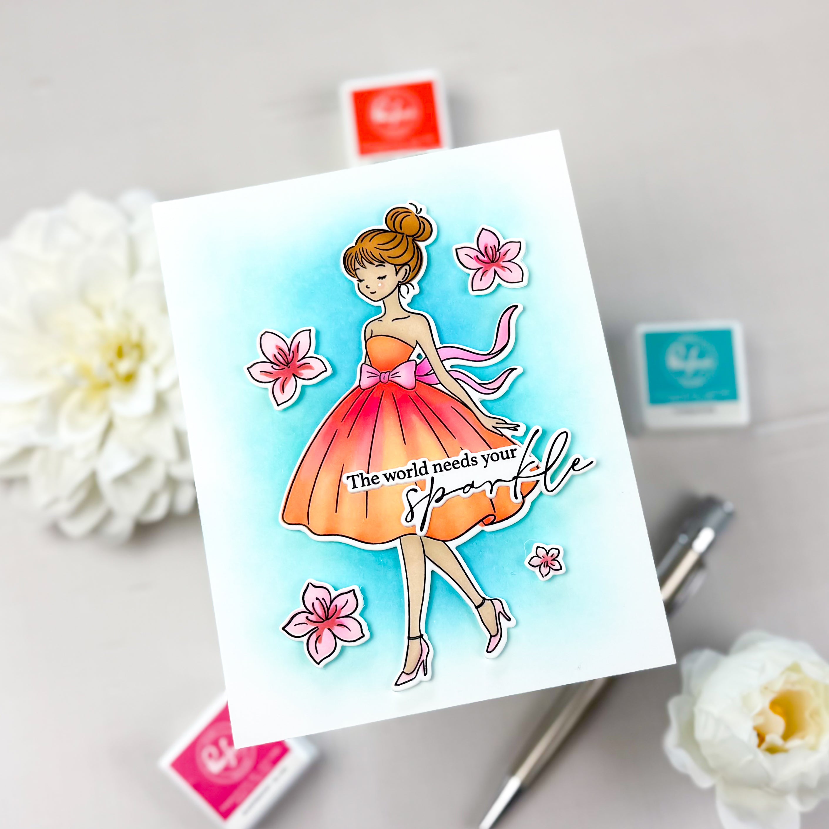 Pinkfresh Studio - Couture Grace Stencils