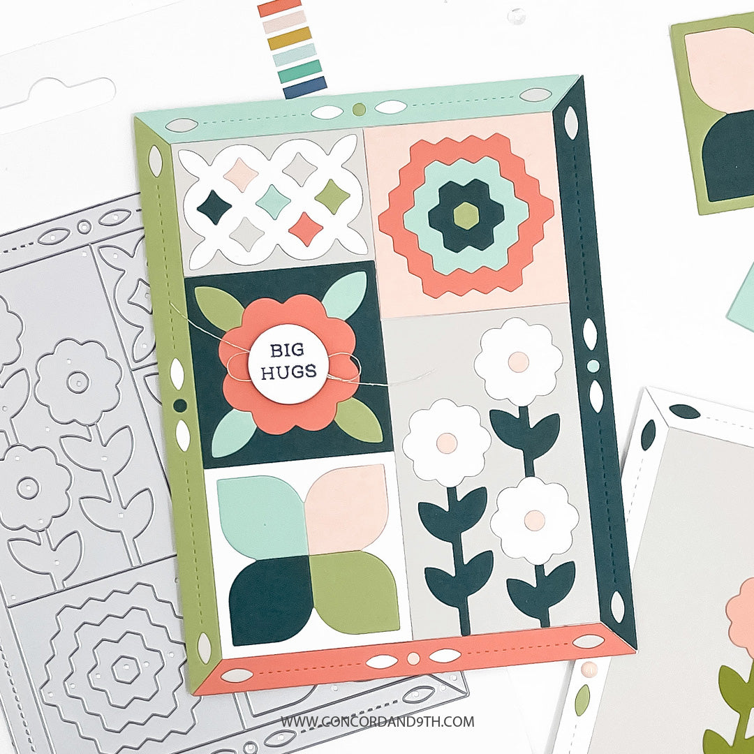 Concord & 9th - Patchwork Inlay Die