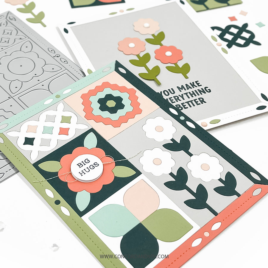 Concord & 9th - Patchwork Inlay Die