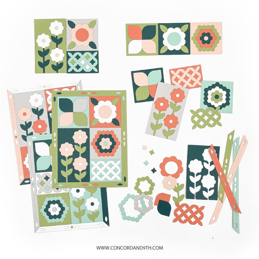 Concord & 9th - Patchwork Inlay Die