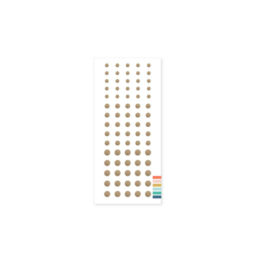 Concord & 9th - Peanut Enamel Dots